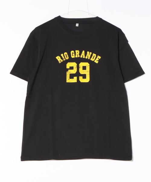 STYLEBLOCK(スタイルブロック)の「天竺プリント半袖Tシャツ(Tシャツ/カットソー・メンズ・ホワイト系その他/グレー/ブラック/カーキ/ブラック系その他2/ブラック系その他/ピンク・M/L)」の4枚目の写真