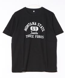 STYLEBLOCK | 天竺プリント半袖Tシャツ(Tシャツ/カットソー)