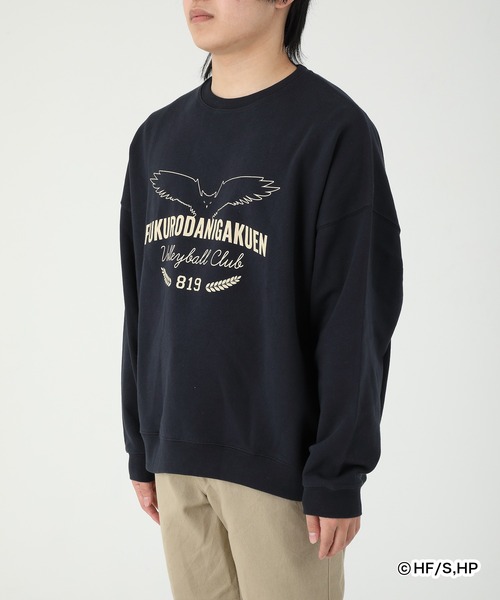 アニメ「ハイキュー!!」×ZOZOTOWN COLLEGE LOGO SWEAT 烏野/音駒