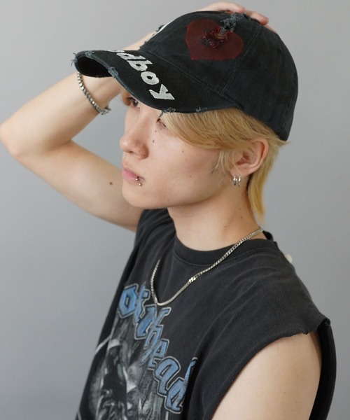 セール】グランジロゴキャップ/ハート（キャップ）｜SPINNS（スピンズ