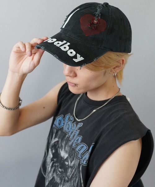 セール】グランジロゴキャップ/ハート（キャップ）｜SPINNS（スピンズ