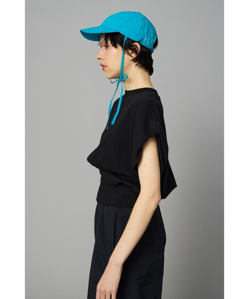 HeRIN.CYE(ヘリンドットサイ)の「Box cut vest ボックスカットベスト(Tシャツ/カットソー・レディース・ブラック/グレー/レッド・FREE)」の5枚目の写真