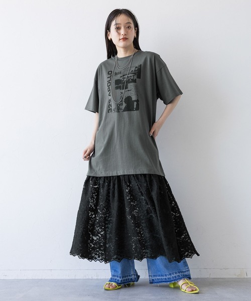 TSUHARU⋈横浜ポルタ限定⋈ローズ柄ニットベスト⋈ブラウン