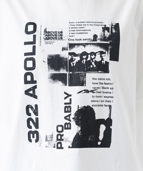 RAGEBLUE（レイジブルー）の「ヴィンテージレースドッキングロックプリントワンピース（ワンピース・レディース・ホワイト/ブラック・FREE）」の12枚目の写真