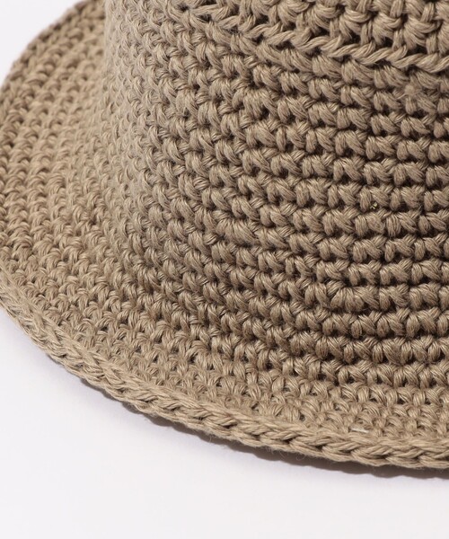 nana7【KIJIMA TAKAYUKI 】LINEN HAND KIJIMA TAKAYUKI(キジマ タカユキ)のLINEN HAND KNIT SAILOR HAT