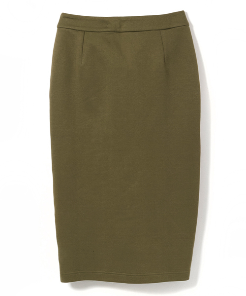 AMERICAN RAG CIE（アメリカンラグシー）の「AMERICAN RAG CIEシルエットダンボールスカート/210-AHS-L161-SK006（スカート・レディース・ブラック/カーキ・FREE）」の10枚目の写真