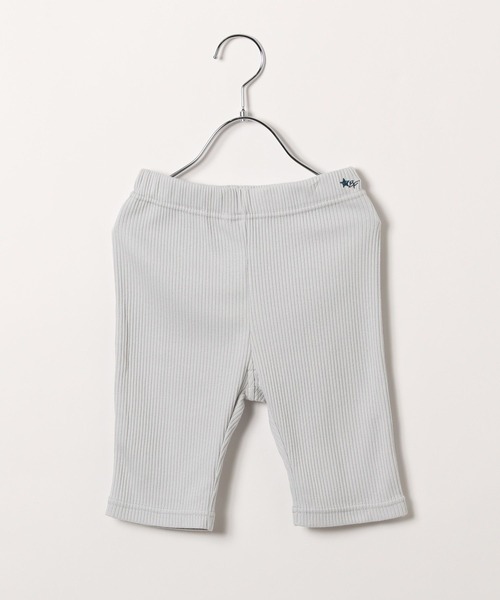 BAYFLOW（ベイフロー）の「[選べる丈シリーズ!]5分丈レギンス(KIDS)（レギンス/スパッツ・キッズ・ライトグレー/パープル/ブラック・140cm/130cm/120cm/110cm/150cm）」の4枚目の写真