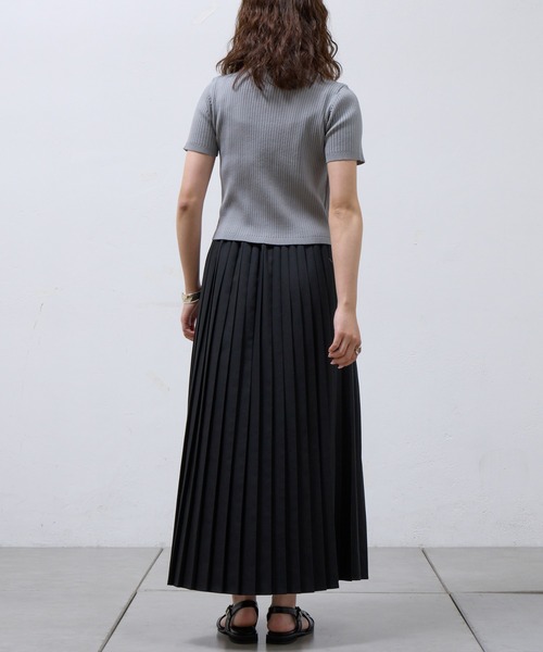 COLONY 2139(コロニートゥーワンスリーナイン)の「WEB限定/アンサンブルライクリブニットカーディガン(ニット/セーター・レディース・オフホワイト/グレー/ブラック・FREE)」の14枚目の写真