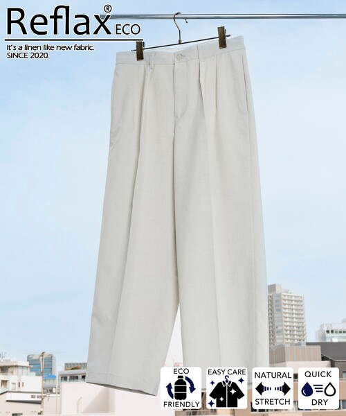 セール】FREAK'S STORE/フリークスストア Reflax 機能性素材 ワイド