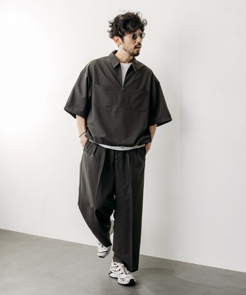 セール】FREAK'S STORE/フリークスストア Reflax 機能性素材 ワイド