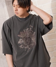 フラワー ピグメントTシャツ / Flower Pigment T-shirt