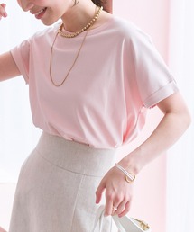 ラブティックボンボン　オフショルダー ピンク トップス La boutique BonBon(ラブティックボンボン) レディース