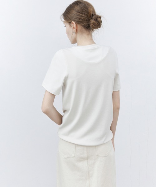 tシャツ 「tageechita」切り替えパネルTシャツ レディース セール】【tageechita】切り替えパネルTシャツ（Tシャツ