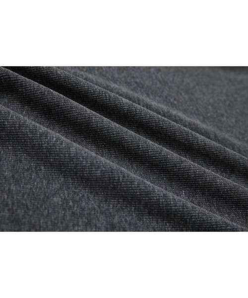 tageechita(タジチタ)の「【tageechita】異素材レイヤード風 クルーネックTシャツ(Tシャツ/カットソー・レディース・チャコール/ライトアッシュグレー・L/M/S)」の5枚目の写真