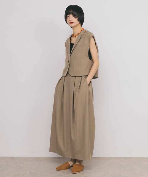 KBF（ケイビーエフ）の「スエードライクフラットシューズ（その他シューズ・レディース・ベージュ/キャメル・38/37）」の6枚目の写真