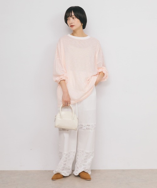 KBF（ケイビーエフ）の「スエードライクフラットシューズ（その他シューズ・レディース・ベージュ/キャメル・38/37）」の8枚目の写真