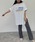 hyu,il�i�q���C���j�́u���g���V�b�N�v�����g����T�V���c�yUNISEX�z�iT�V���c/�J�b�g�\�[�j�v�b�z���C�g