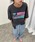 hyu,il�i�q���C���j�́u���g���V�b�N�v�����g����T�V���c�yUNISEX�z�iT�V���c/�J�b�g�\�[�j�v�b�`���R�[���O���[