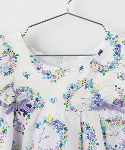 ANNA SUI mini 花柄チュニック Rose Sketch柄チュニック＋2WAYオール（その他） | ANNA SUI mini