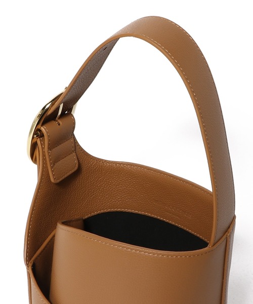 ESTNATION(エストネーション)の「WITH GOOD SHOES / ESCARGO BAG(トートバッグ・レディース・ブラック/キャメル・FREE)」の6枚目の写真