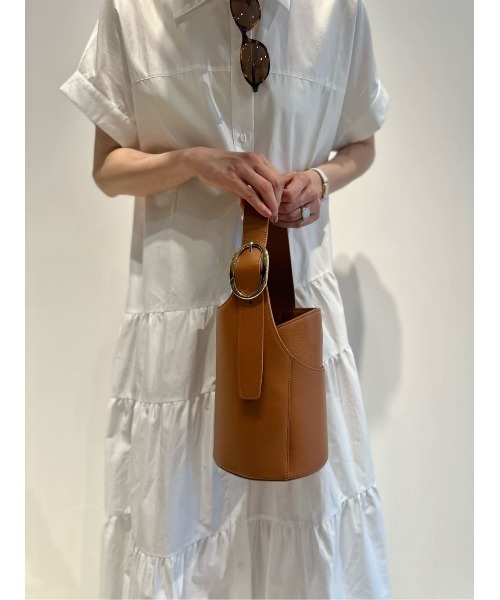 ESTNATION(エストネーション)の「WITH GOOD SHOES / ESCARGO BAG(トートバッグ・レディース・ブラック/キャメル・FREE)」の11枚目の写真