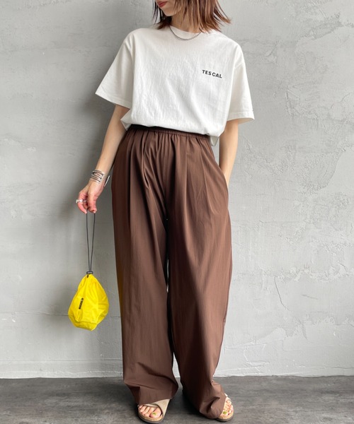 The Endless Summer（エンドレスサマー）の「[THE ENDLESS SUMMER/エンドレスサマー] 別注 THE CALIFORNIA バックプリントTシャツ（Tシャツ/カットソー・レディース・グリーン/ホワイト/ブラック・M/L/S/XL）」の16枚目の写真