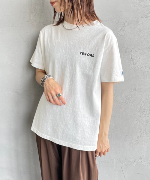 The Endless Summer（エンドレスサマー）の「[THE ENDLESS SUMMER/エンドレスサマー] 別注 THE CALIFORNIA バックプリントTシャツ（Tシャツ/カットソー・レディース・グリーン/ホワイト/ブラック・M/L/S/XL）」の21枚目の写真