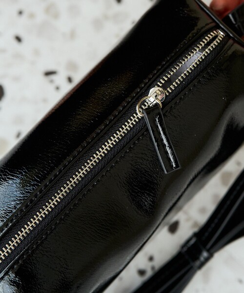 FREAK'S STORE（フリークスストア）の「限定展開 ector/エクトル ector リボン ハンドル（バッグ）（ハンドバッグ・レディース・ブラック/チャコール・ONE SIZE）」の7枚目の写真