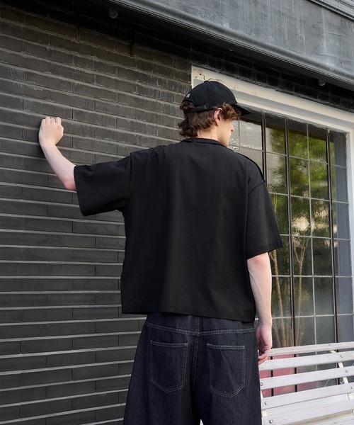 Regen Glanz(レーゲングランツ)の「reverse design T-shirt/リバースデザインTシャツ(Tシャツ/カットソー・メンズ・チャコールグレー/ブラック/ベージュ・SMALL/MEDIUM/LARGE)」の7枚目の写真
