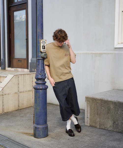 Regen Glanz(レーゲングランツ)の「reverse design T-shirt/リバースデザインTシャツ(Tシャツ/カットソー・メンズ・チャコールグレー/ブラック/ベージュ・SMALL/MEDIUM/LARGE)」の16枚目の写真