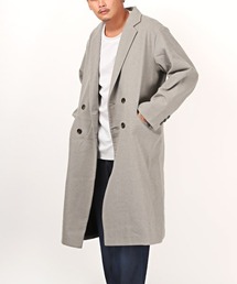 LUXSTYLE（ラグスタイル）の「ウールダブルブレストチェスターコート（チェスターコート）」