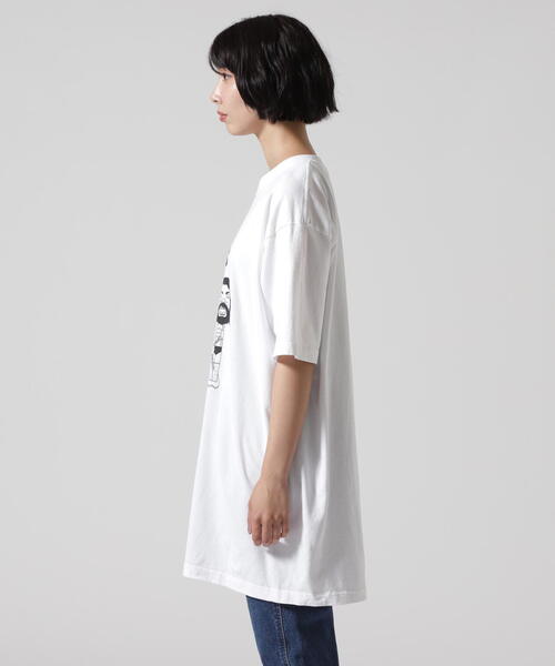 FUNG(ファング)の「FUNG/ファング BASIC TEE FRENDS Tシャツ(Tシャツ/カットソー・レディース・ホワイト・L/M/S/XS)」の7枚目の写真