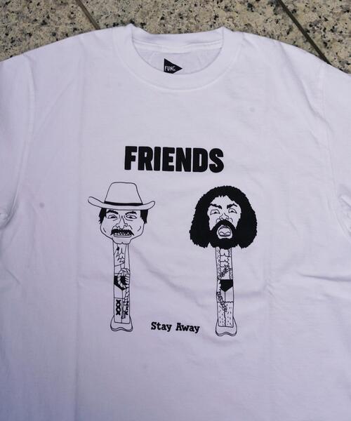 FUNG(ファング)の「FUNG/ファング BASIC TEE FRENDS Tシャツ(Tシャツ/カットソー・レディース・ホワイト・L/M/S/XS)」の13枚目の写真