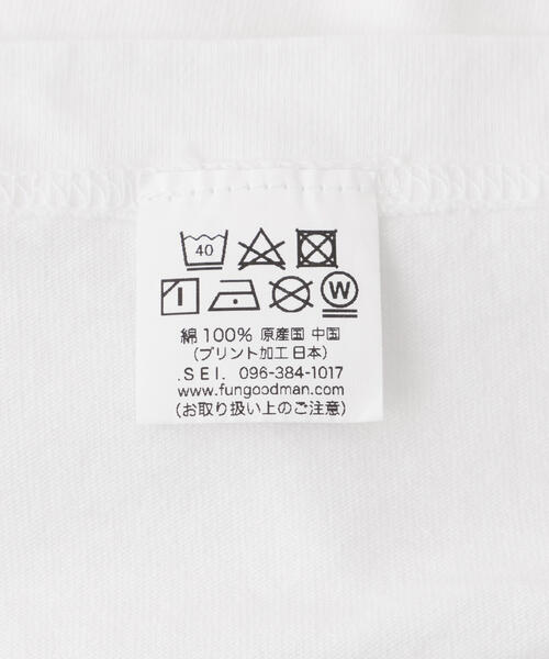 FUNG(ファング)の「FUNG/ファング BASIC TEE FRENDS Tシャツ(Tシャツ/カットソー・レディース・ホワイト・L/M/S/XS)」の17枚目の写真
