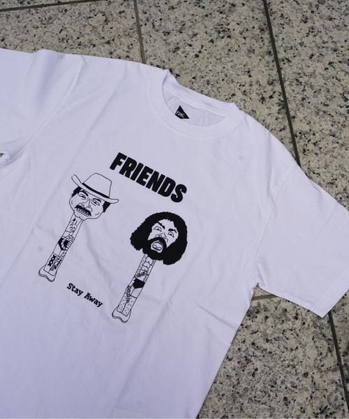 FUNG(ファング)の「FUNG/ファング BASIC TEE FRENDS Tシャツ(Tシャツ/カットソー・レディース・ホワイト・L/M/S/XS)」の1枚目の写真