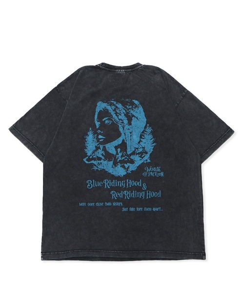 EXAMPLE ”WORK OF FICTION” BLUE RIDING HOOD S/S TEE（Tシャツ