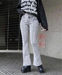 FUN(me Jane)（ファン）の「デニムフレアーパンツ（デニムパンツ）」