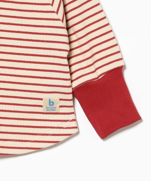 こども ビームス（コドモビームス）の「ベビー テレコ ラグラン Tシャツ 2025FW（60～90cm）（Tシャツ/カットソー・キッズ・レッド/グリーン/グリーン系その他・80-90/60-70）」の12枚目の写真