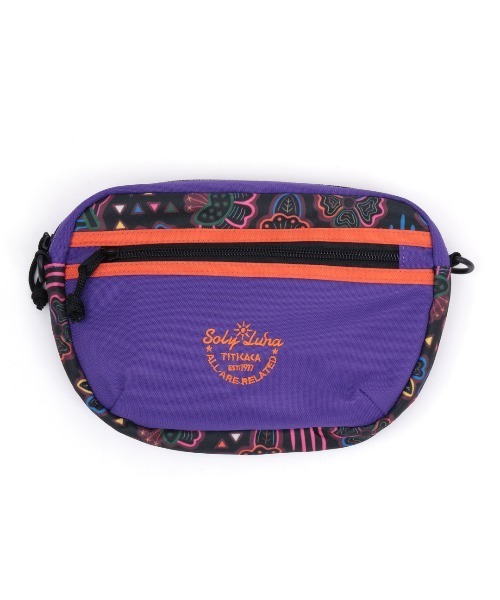 チチカカ(チチカカ)の「ミニマルチショルダーバッグ(ショルダーバッグ・レディース・パープル/ベージュ/ブラック・FREE)」の6枚目の写真