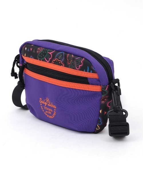 チチカカ(チチカカ)の「ミニマルチショルダーバッグ(ショルダーバッグ・レディース・パープル/ベージュ/ブラック・FREE)」の7枚目の写真