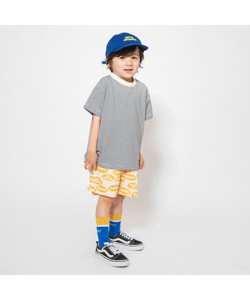 BREEZE(ブリーズ)の「【WEB限定】ロゴキャップ(キャップ・キッズ・ピンク/ブルー/オフホワイト・50/54/58)」の4枚目の写真