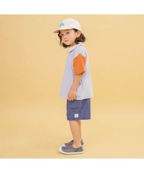 BREEZE(ブリーズ)の「【WEB限定】ロゴキャップ(キャップ・キッズ・ピンク/ブルー/オフホワイト・50/54/58)」の6枚目の写真