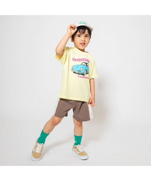 BREEZE(ブリーズ)の「【WEB限定】ロゴキャップ(キャップ・キッズ・ピンク/ブルー/オフホワイト・50/54/58)」の7枚目の写真