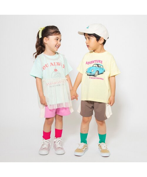 BREEZE(ブリーズ)の「【WEB限定】ロゴキャップ(キャップ・キッズ・ピンク/ブルー/オフホワイト・50/54/58)」の9枚目の写真