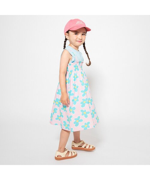 BREEZE(ブリーズ)の「【WEB限定】ロゴキャップ(キャップ・キッズ・ピンク/ブルー/オフホワイト・50/54/58)」の10枚目の写真