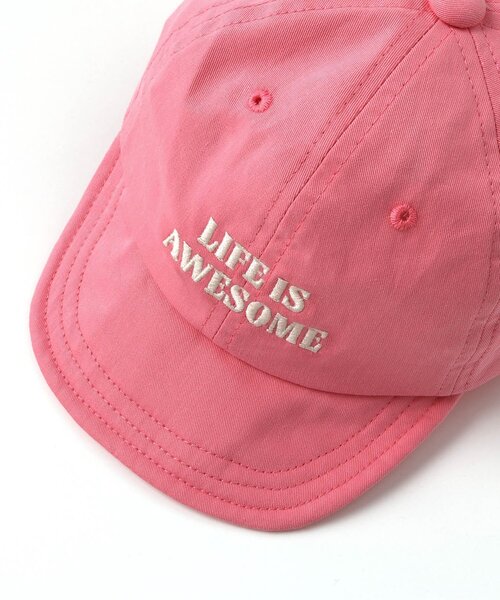 BREEZE(ブリーズ)の「【WEB限定】ロゴキャップ(キャップ・キッズ・ピンク/ブルー/オフホワイト・50/54/58)」の19枚目の写真