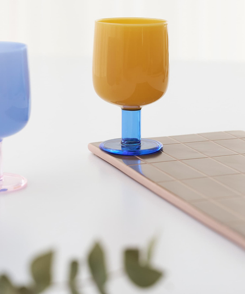 amabro/アマブロ】 TWO TONE WINE GLASS ツートン ワイングラス 耐熱