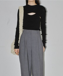 TODAYFUL - TODAYFUL アンサンブルニット TODAYFUL / トゥデイフル】Layered Knit Cardigan（アンサンブル