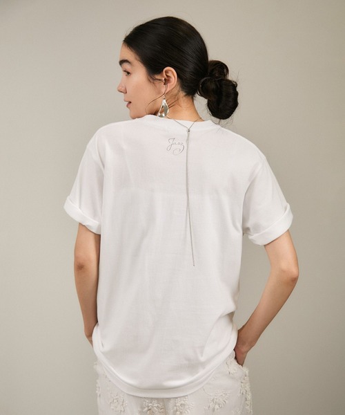 SALON adam et rope'（サロン アダム エ ロペ）の「【WEB限定】マティスアートTシャツ（Tシャツ/カットソー・レディース・ホワイト/ホワイト系その他2/ホワイト系その他4・FREE）」の14枚目の写真