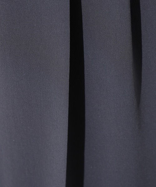 N.（N. Natural Beauty Basic）（エヌエヌナチュラルビューティーベーシック）の「ドライタッチツータックワイドパンツ（スラックス・レディース・チャコールグレー/ブラウン/ベージュ・MEDIUM/SMALL）」の20枚目の写真